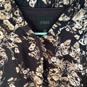 Vintage Guess Floral Bomber